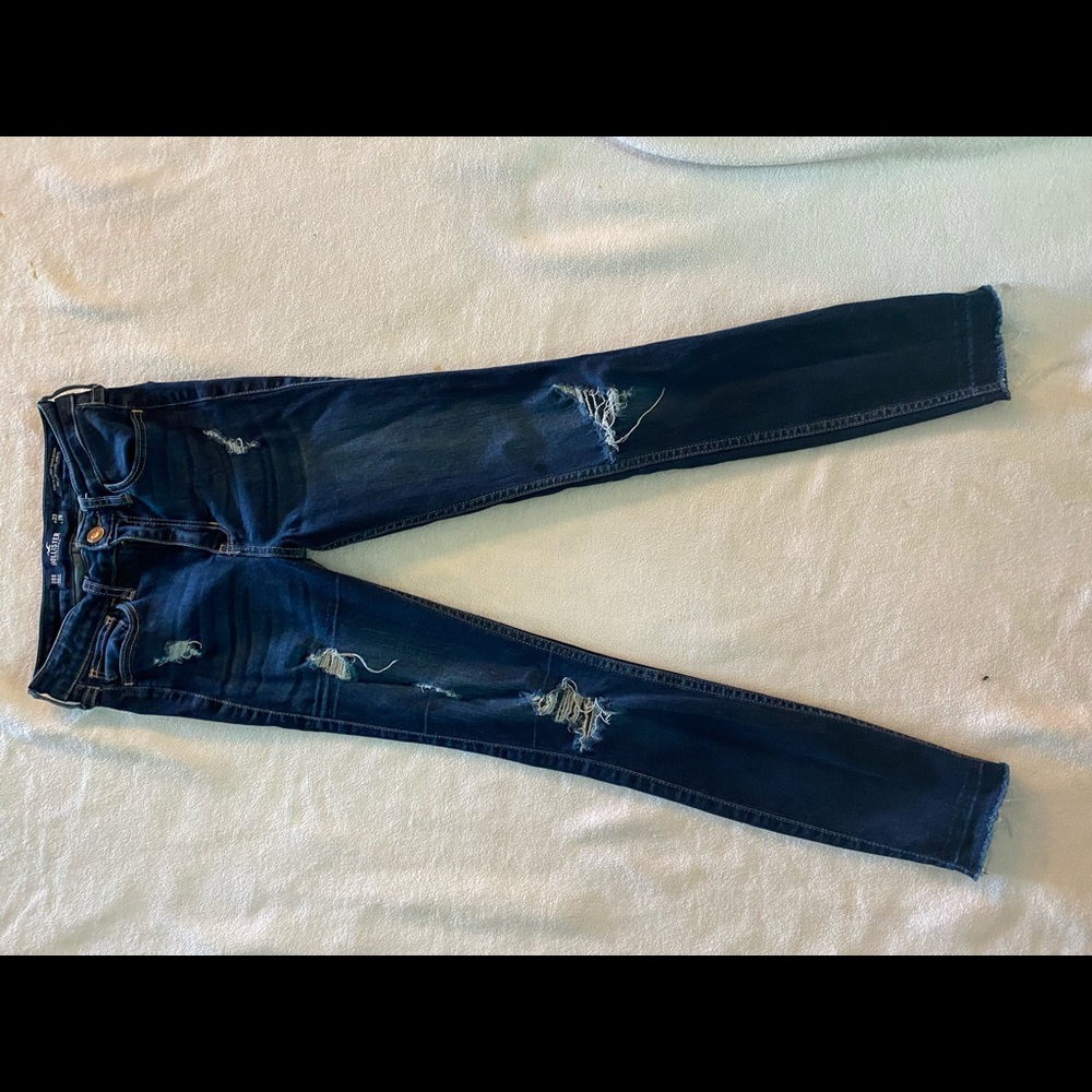 Hollister Skinny Distressed Jeans